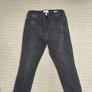 Frame denim, Le High skinny black charcoal, jeans